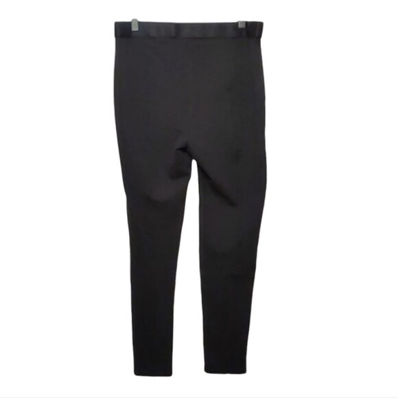 JENNIFER LOPEZ Leggings Black Heather Workout Leisure Ankle Size L - Picture 2 of 6